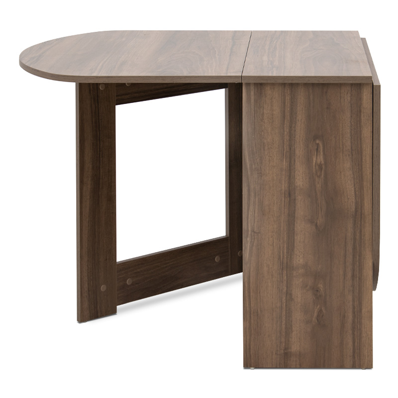 Τραπέζι επεκτεινόμενο χρώμα καρυδί 34(63+63)x80x76εκ. 8