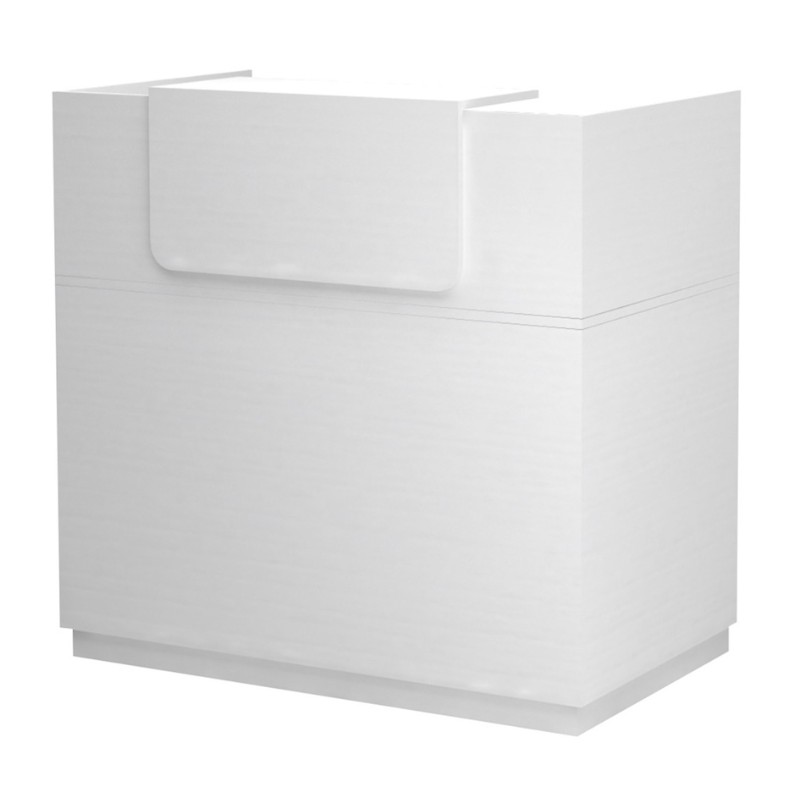 Γραφείο υποδοχής - reception χρώμα λευκό 6