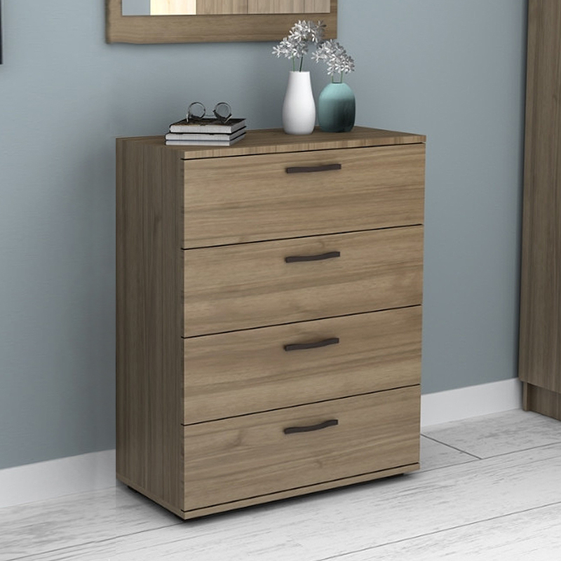 Συρταριέρα χρώμα καρυδί 3