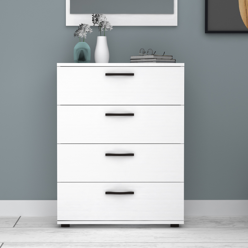 Συρταριέρα χρώμα λευκό 4