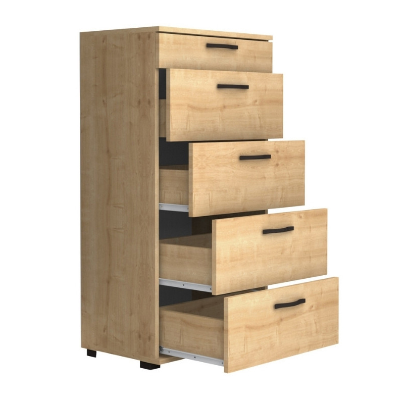 Συρταριέρα χρώμα φυσικό οξιάς 7