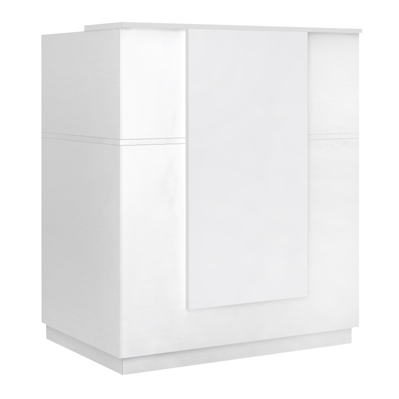 Γραφείο υποδοχής - reception χρώμα λευκό 6