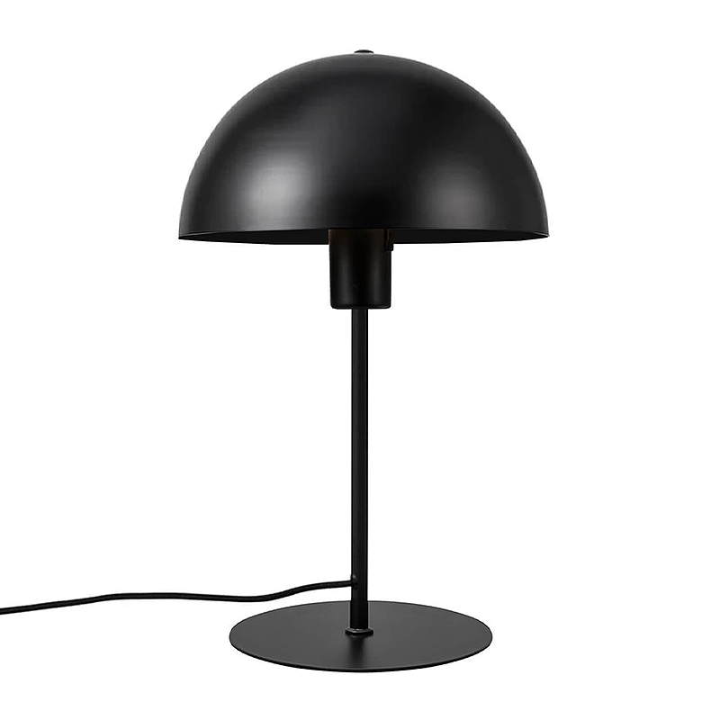 Φωτιστικό επιτραπέζιο E27 μεταλλικό χρώμα μαύρο Ø25x39εκ.