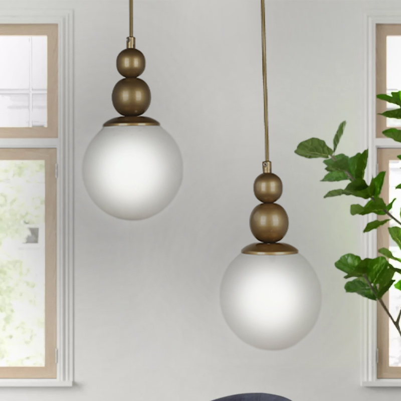 Φωτιστικό οροφής E27 μεταλλικό δίφωτο χρώμα χρυσό 2