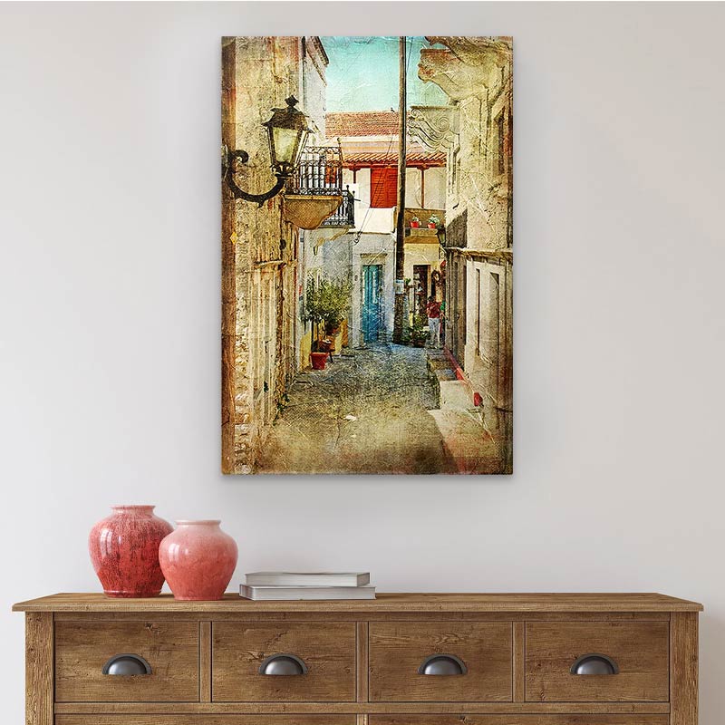 Πίνακας σε καμβά "Neighborhood" ψηφιακής εκτύπωσης 2