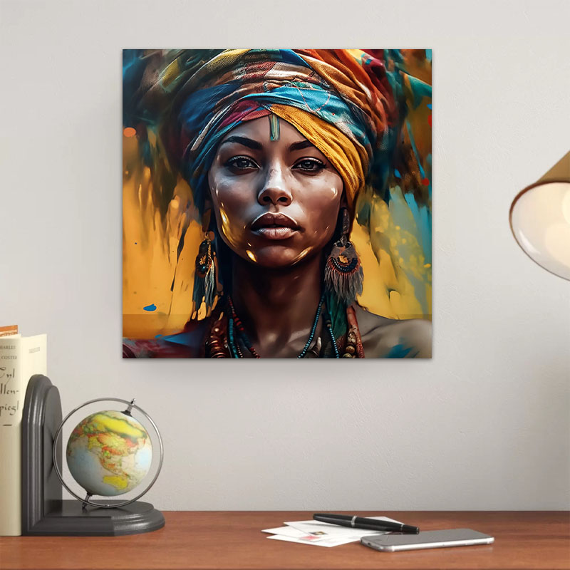 Πίνακας σε καμβά "Powerful Woman" ψηφιακής εκτύπωσης 2