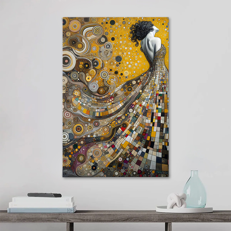 Πίνακας σε καμβά "Elegant Woman" ψηφιακής εκτύπωσης 2