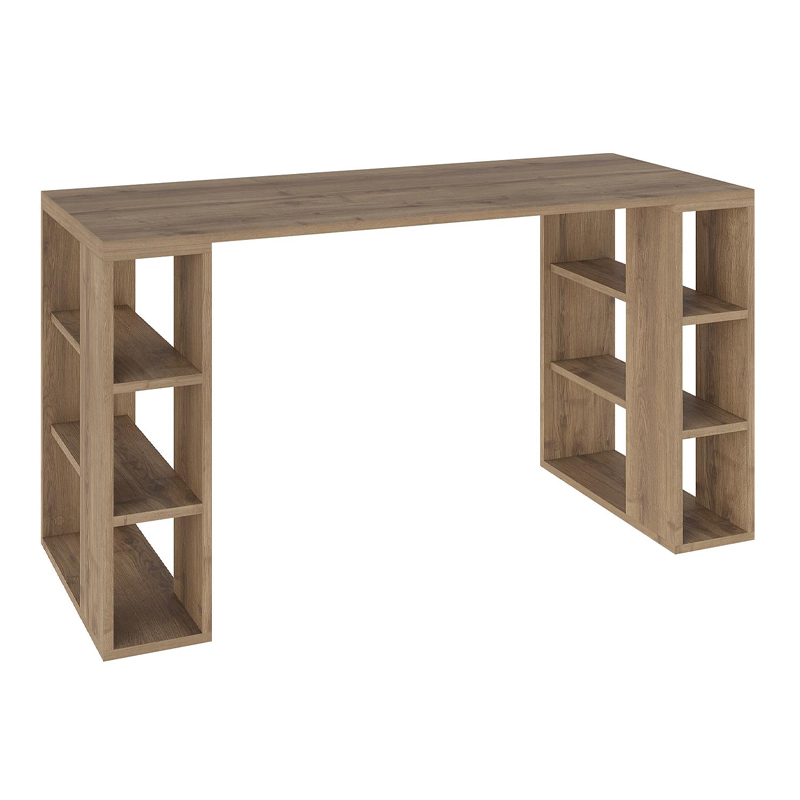 Γραφείο εργασίας χρώμα ανοιχτό καρυδί 4