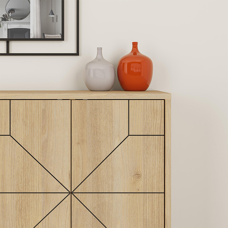 Μπουφές χρώμα oak 4