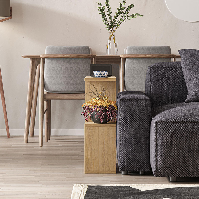 Τραπεζάκι βοηθητικό χρώμα oak 3