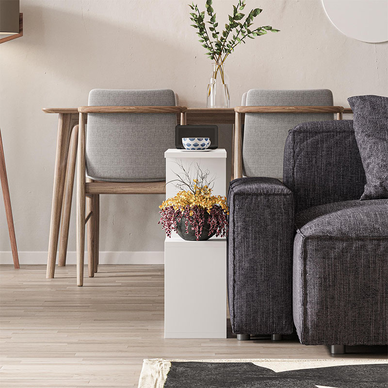 Τραπεζάκι βοηθητικό χρώμα λευκό 3