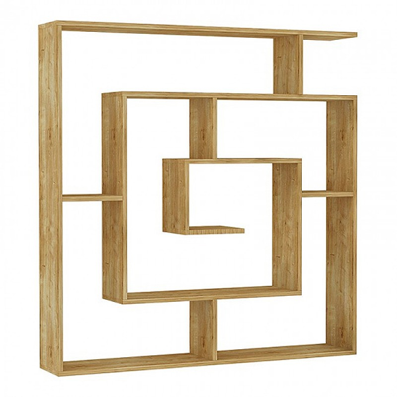 Βιβλιοθήκη χρώμα oak 4