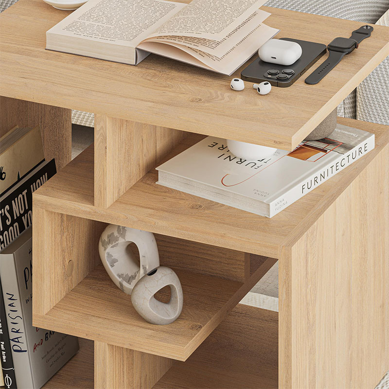 Τραπεζάκι βοηθητικό χρώμα oak 3