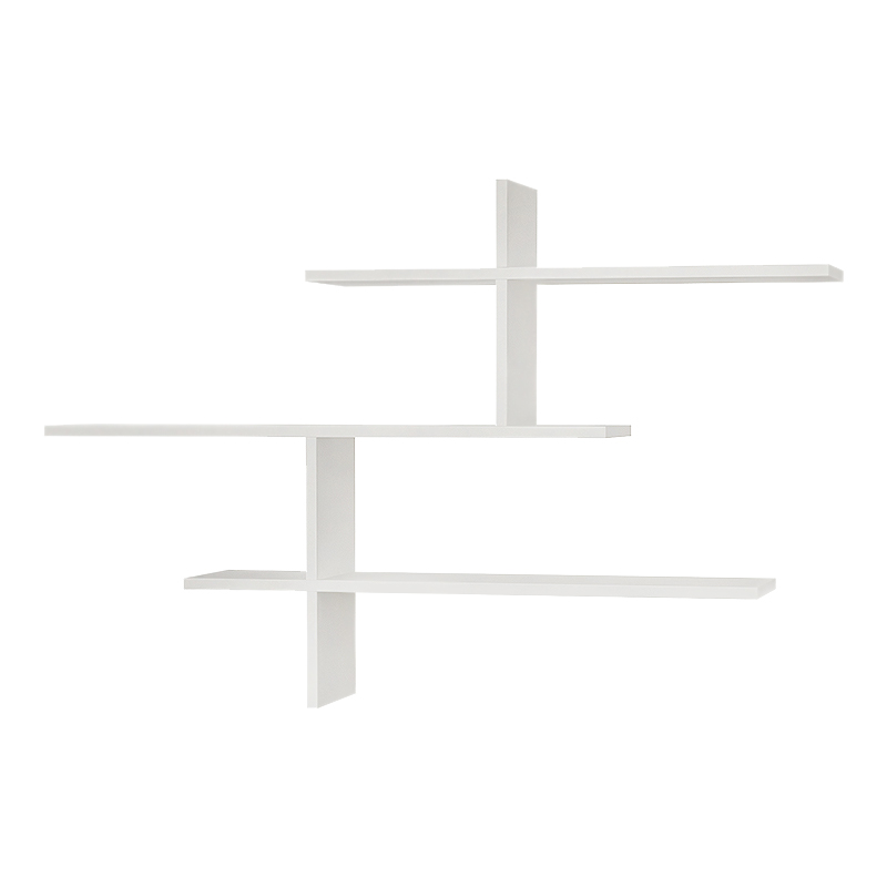 Ραφιέρα τοίχου χρώμα λευκό 3