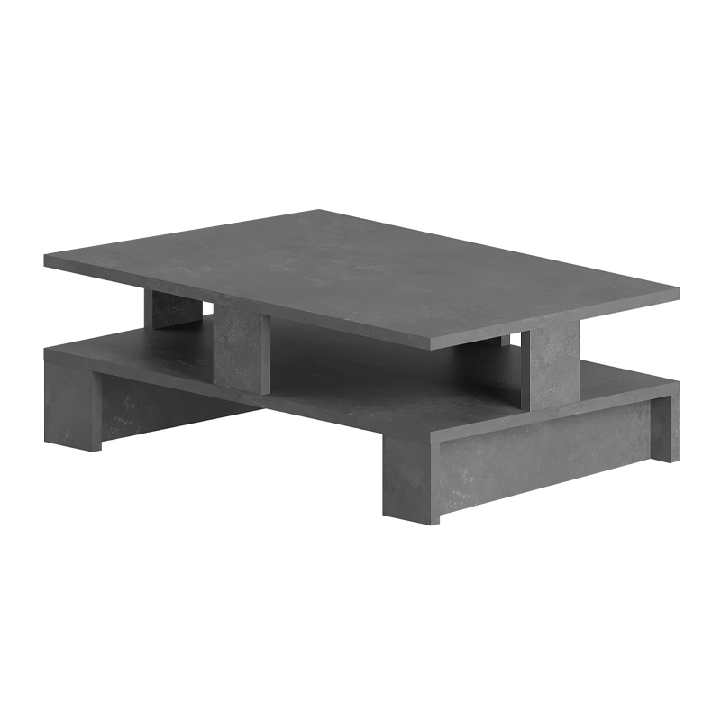 Τραπεζάκι σαλονιού χρώμα γκρι ρετρό 4