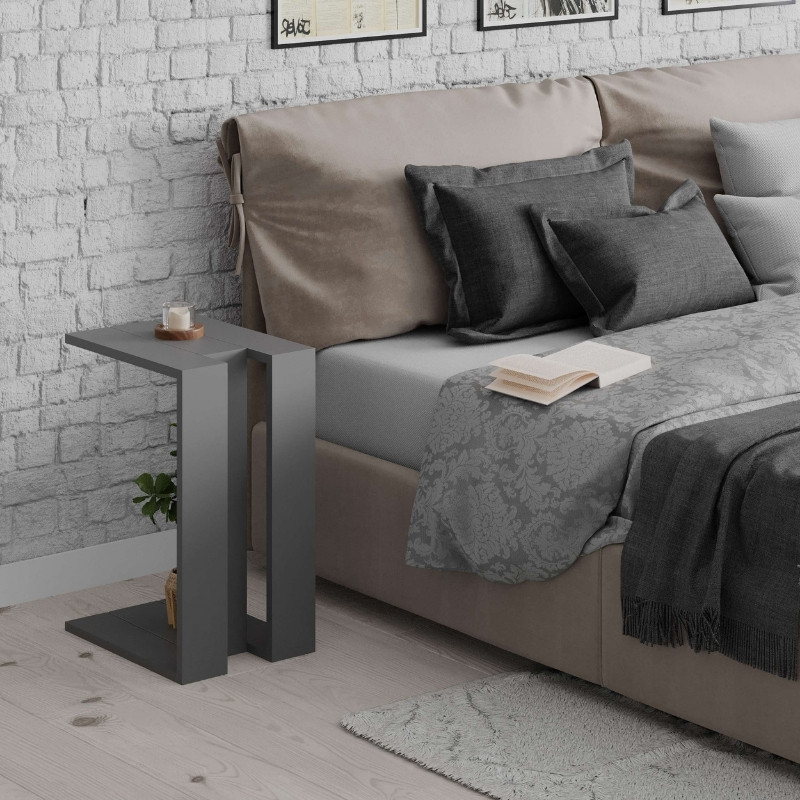 Τραπεζάκι βοηθητικό χρώμα ανθρακί 3