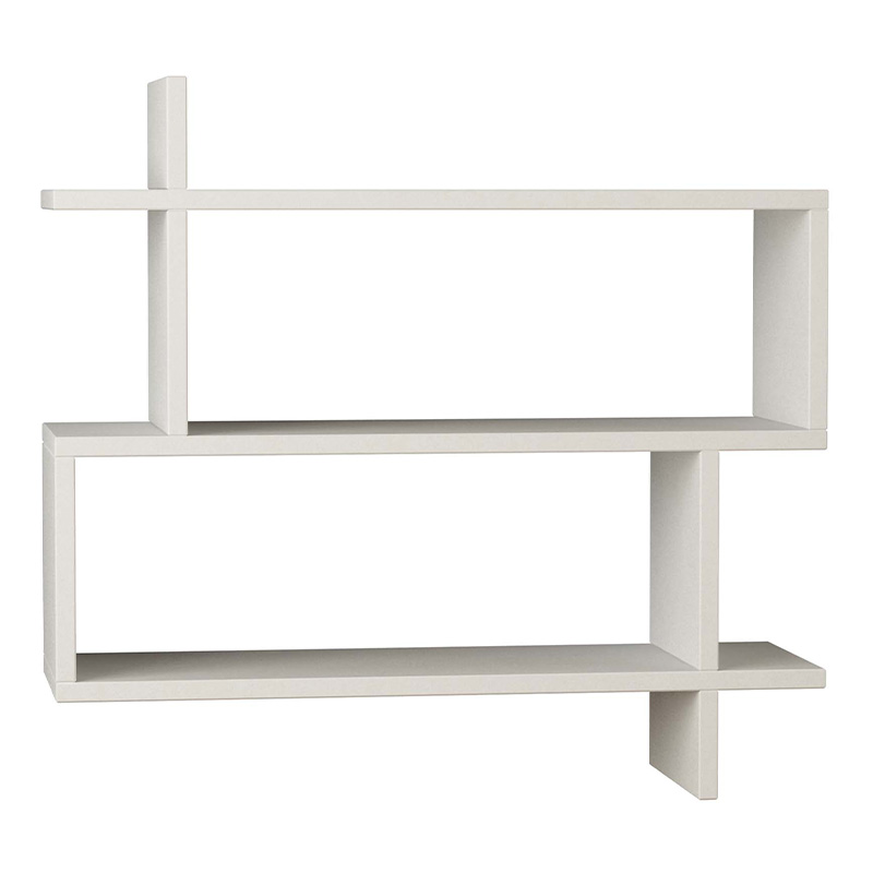 Ραφιέρα τοίχου χρώμα λευκό 3