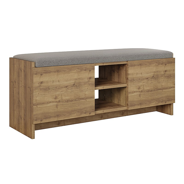 Παπουτσοθήκη χρώμα ανοιχτό καρυδί 4