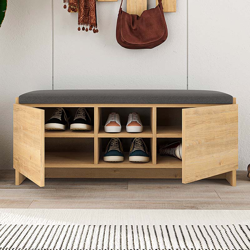 Παπουτσοθήκη χρώμα oak 2