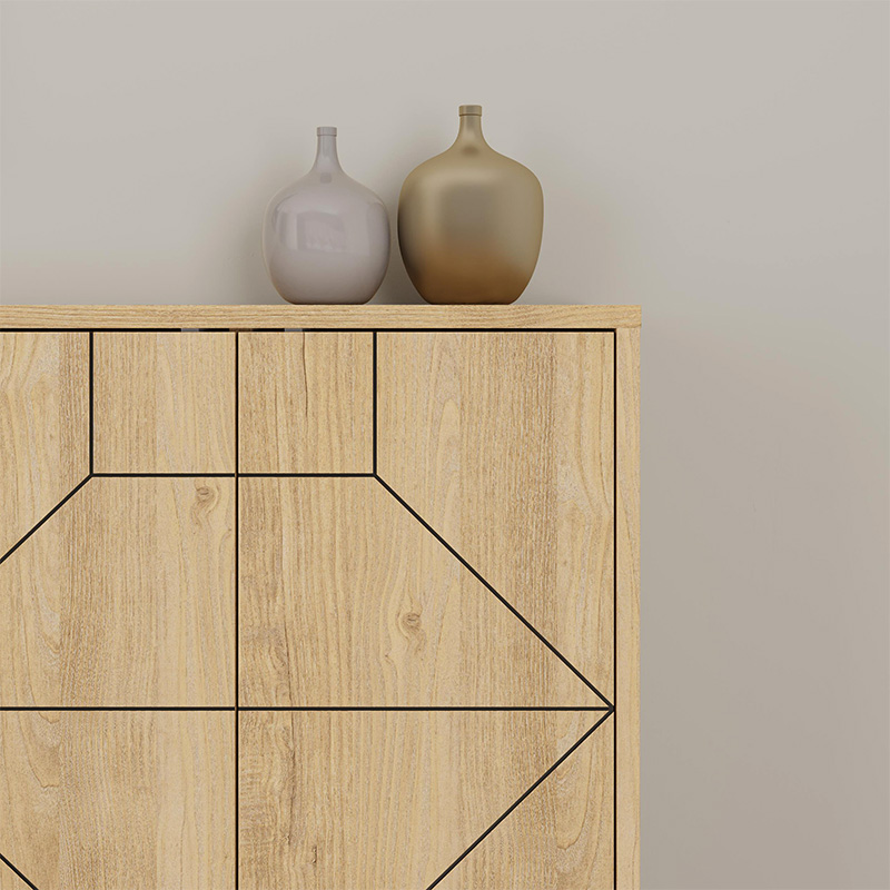 Μπουφές χρώμα oak 4