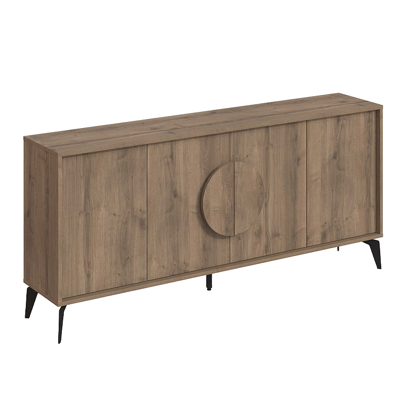 Μπουφές χρώμα ανοιχτό καρυδί 5