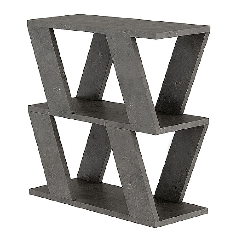 Τραπεζάκι βοηθητικό χρώμα γκρι ρετρό 4