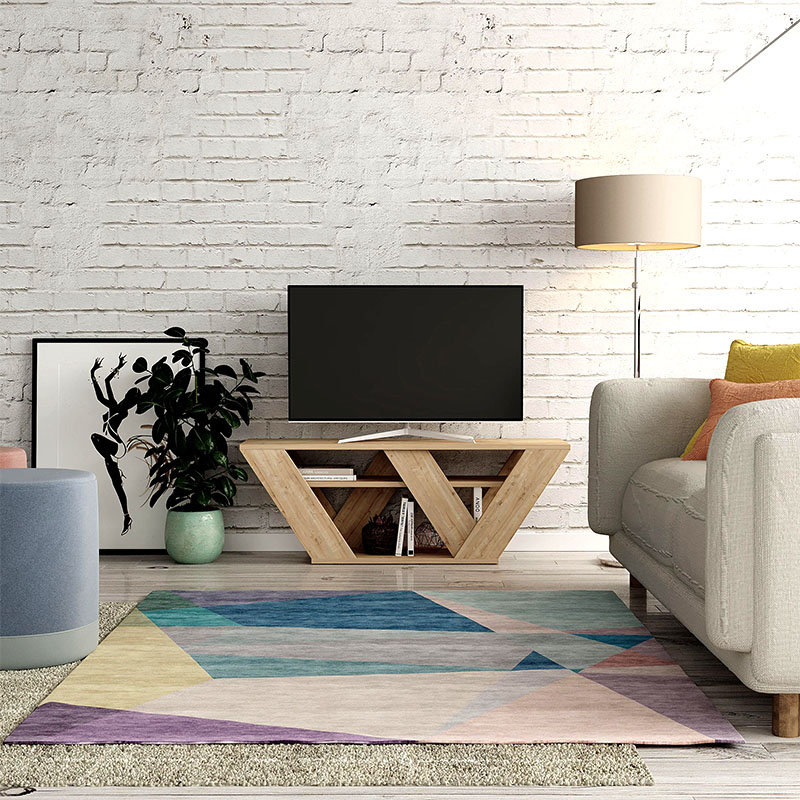 Έπιπλο τηλεόρασης χρώμα oak 4