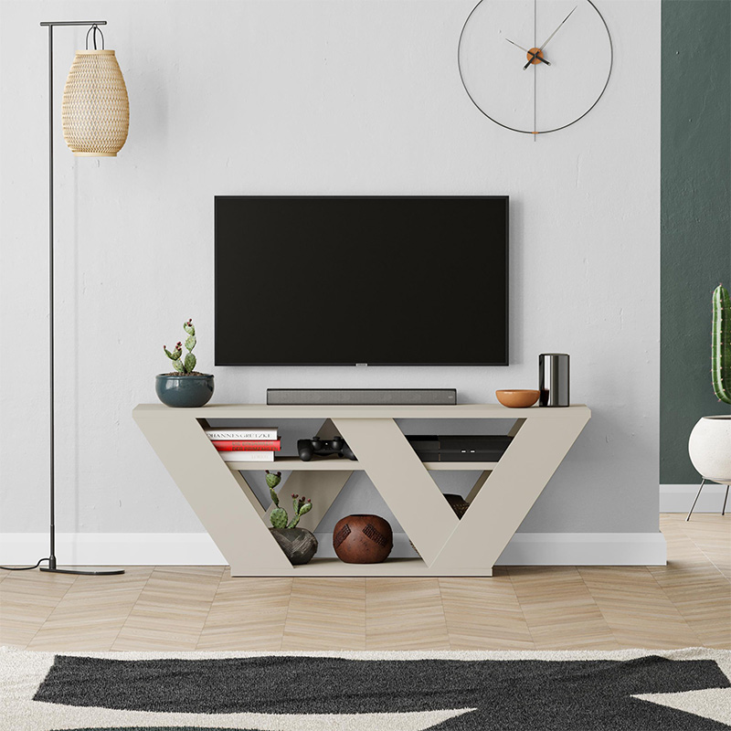 Έπιπλο τηλεόρασης χρώμα sandstone 2