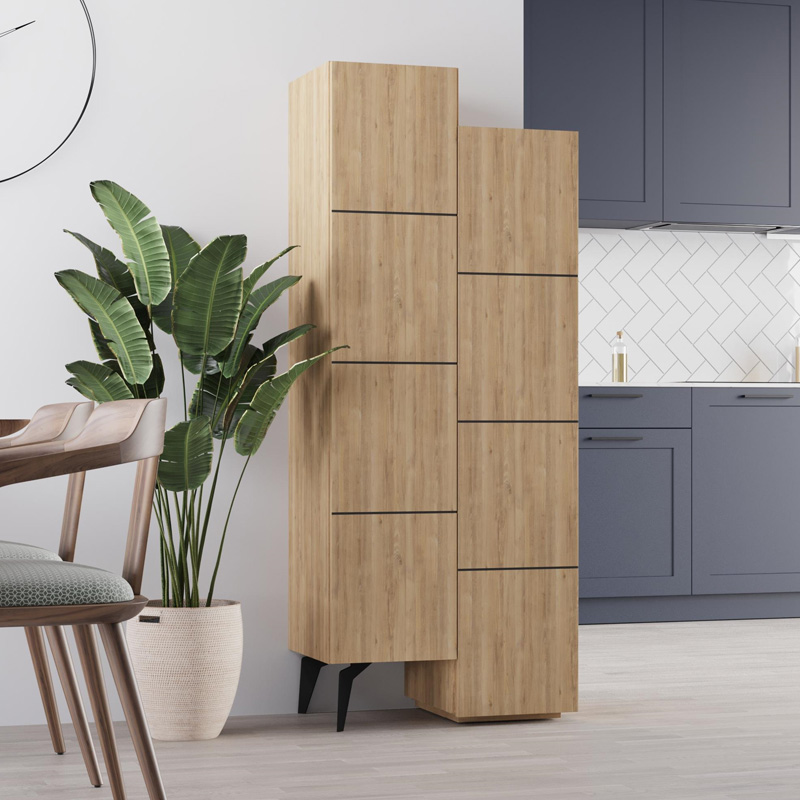 Ντουλάπι κουζίνας/μπάνιου - Παπουτσοθήκη χρώμα oak