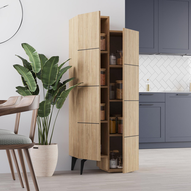 Ντουλάπι κουζίνας/μπάνιου - Παπουτσοθήκη χρώμα oak 2