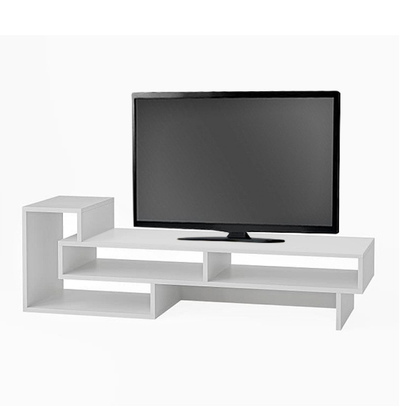 Έπιπλο τηλεόρασης χρώμα λευκό 3