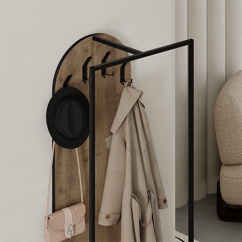 Έπιπλο εισόδου χρώμα ανοιχτό καρυδί 4