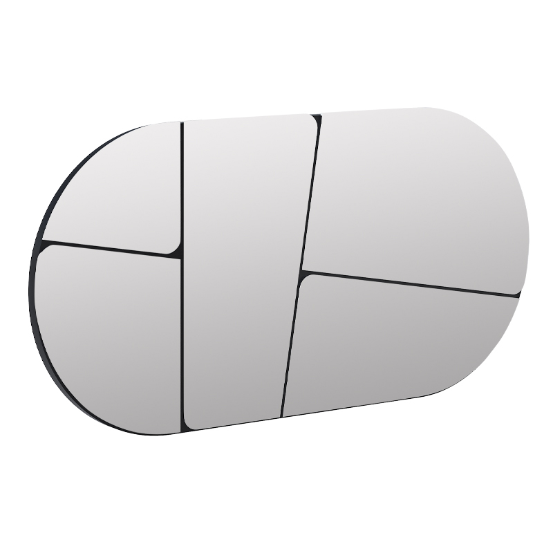 Καθρέπτης τοίχου χρώμα μαύρο 4