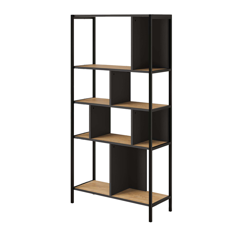 Βιβλιοθήκη χρώμα oak 5