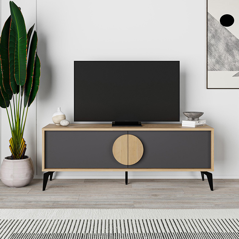 Έπιπλο τηλεόρασης χρώμα oak 3