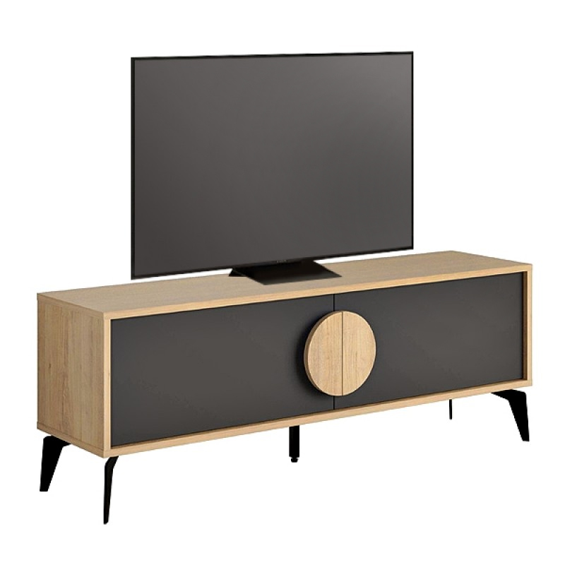 Έπιπλο τηλεόρασης χρώμα oak 6