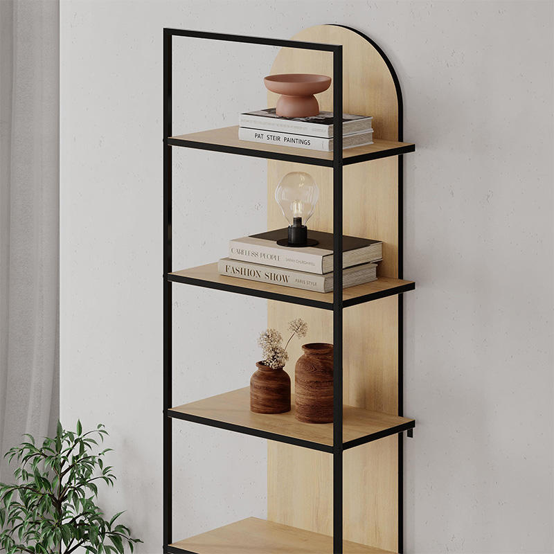 Βιβλιοθήκη χρώμα oak 3