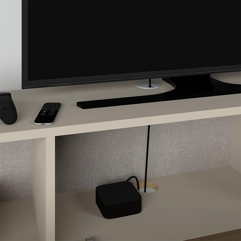Έπιπλο τηλεόρασης επιτοίχιο χρώμα sandstone 4
