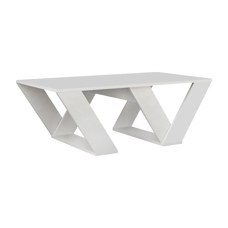 Τραπεζάκι σαλονιού χρώμα λευκό 5