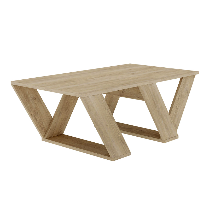 Τραπεζάκι σαλονιού χρώμα oak 4