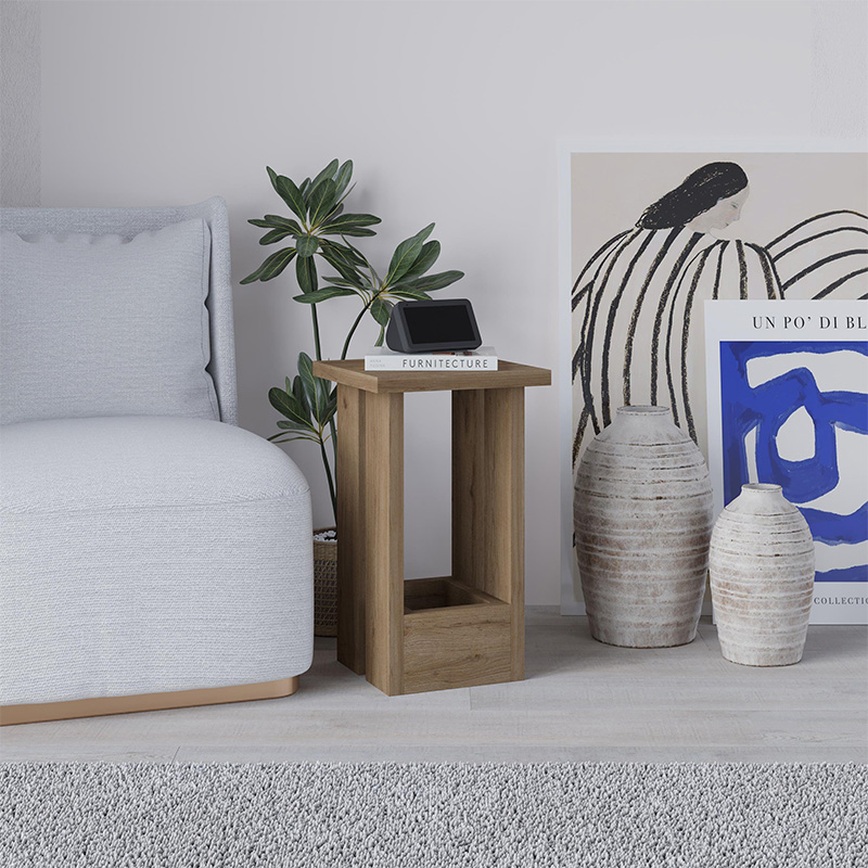 Τραπεζάκι βοηθητικό χρώμα oak 4