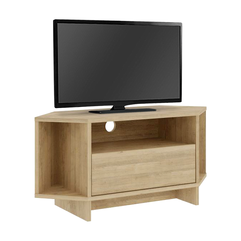 Έπιπλο τηλεόρασης γωνιακό χρώμα oak 5