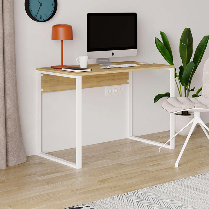 Γραφείο εργασίας χρώμα oak - λευκό