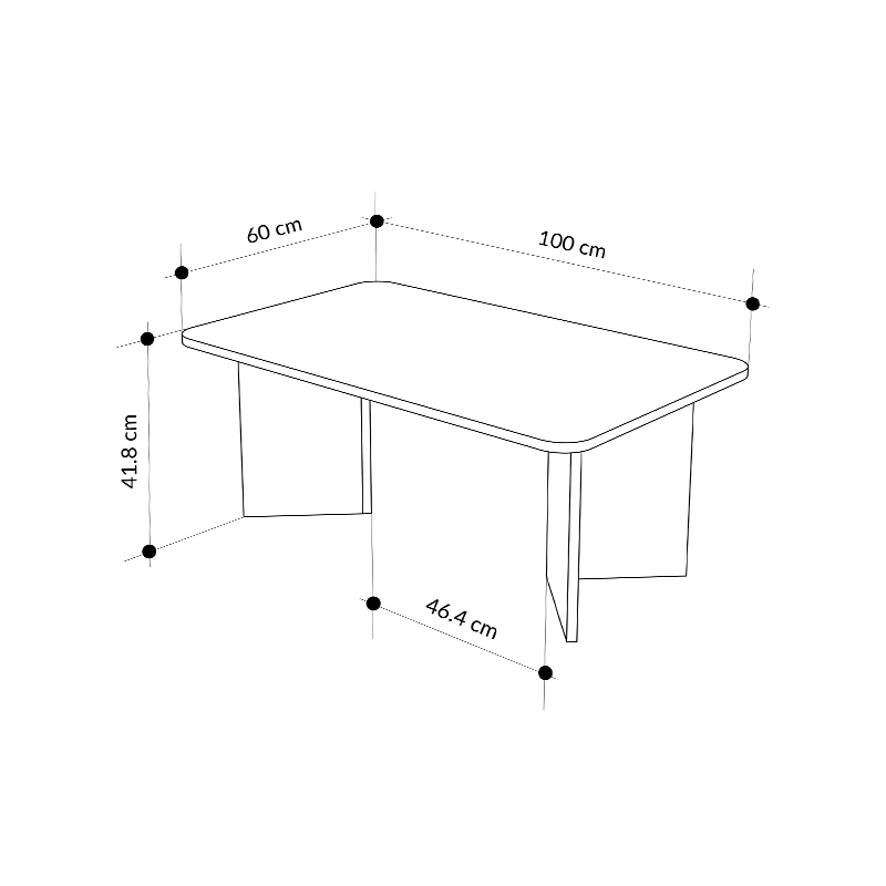 Τραπεζάκι σαλονιού χρώμα travertine 5