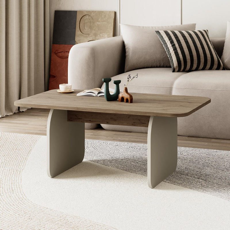 Τραπεζάκι σαλονιού χρώμα oak - sandstone