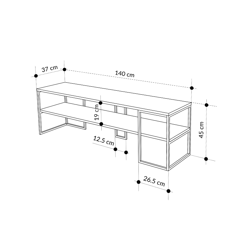 Έπιπλο τηλεόρασης χρώμα 4