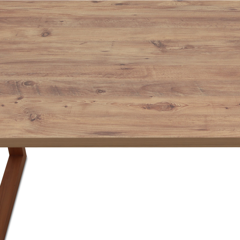 Τραπέζι Mdf - ξύλινο χρώμα ακακίας 5