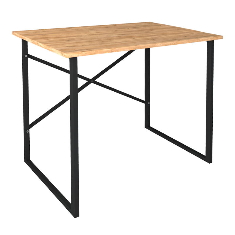 Γραφείο εργασίας χρώμα μαύρο - oak 2