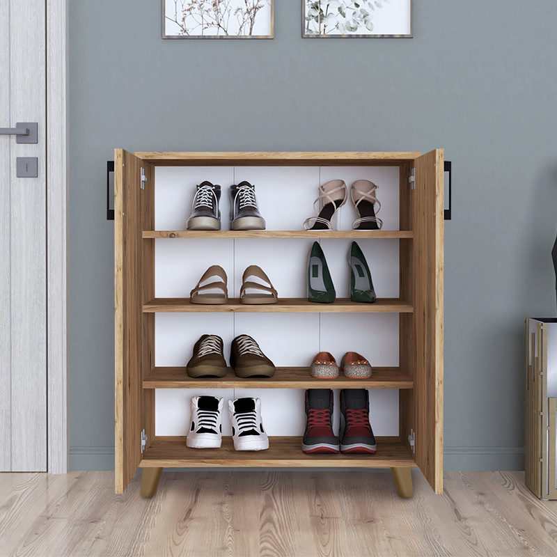 Ντουλάπι κουζίνας/μπάνιου - Παπουτσοθήκη χρώμα oak 4