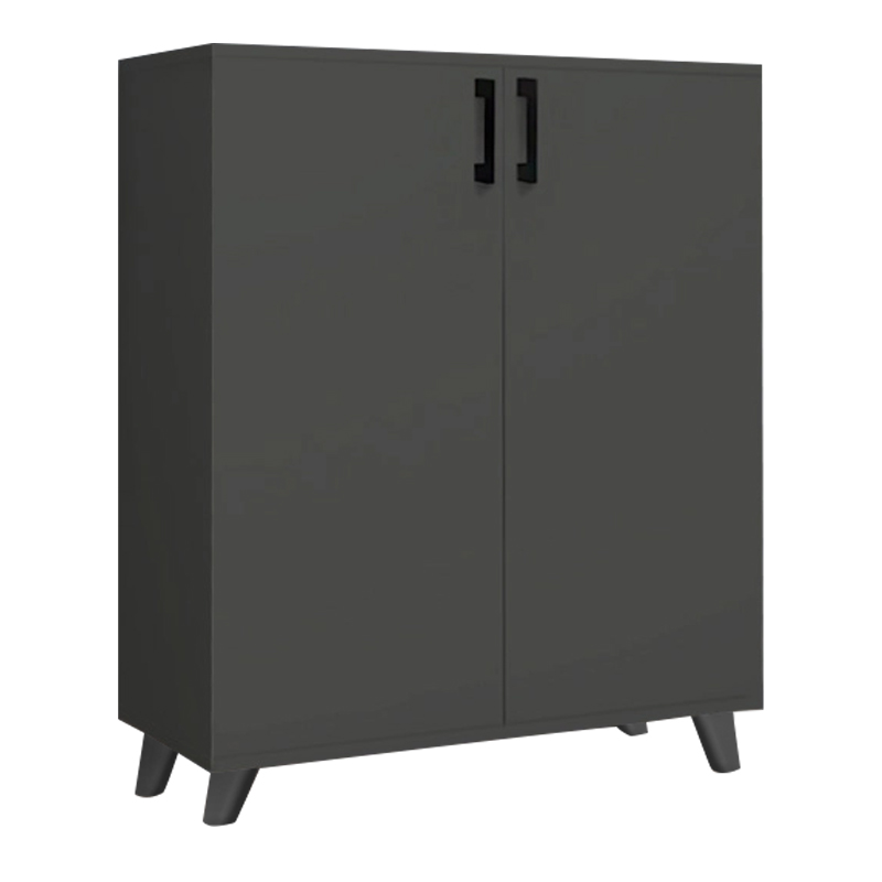 Ντουλάπι κουζίνας/μπάνιου - Παπουτσοθήκη χρώμα ανθρακί 6